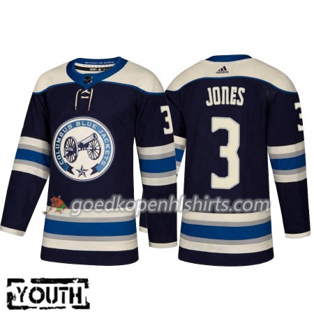 Columbus Blue Jackets Seth Jones 3 Adidas 2018-2019 Alternate Authentic Shirt - Kinderen
